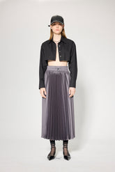 BUTTON-UP CROPPED SHIRT